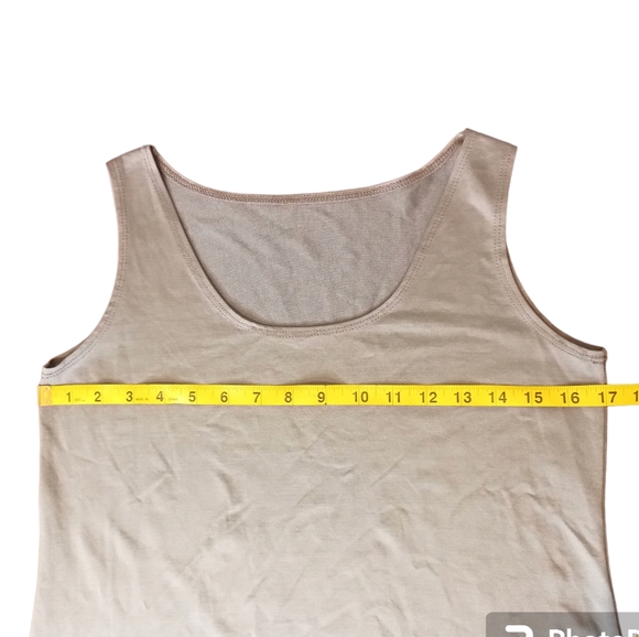 A'nue Ligne Tank Top Scoop Neck - Picture 4 of 5